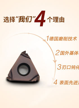 数控外螺纹刀片 不锈钢11/16ER AG60/55度1.5/2/3.0车床 牙刀刀粒