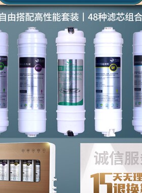 适用于泰普净宝净水器p通用滤芯快接一体10寸家用直饮五级过滤全