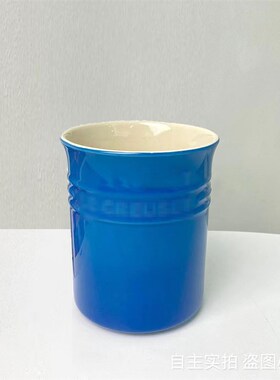 酷家筷子筒架炊具高温色釉炻瓷厨房炊具桶 花瓶储物罐瓶