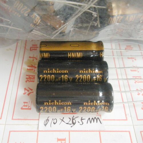 优质 16V2200uf电脑主板液晶电源板电解电容 10*20/10*25 105度 - 图1