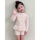 ຊຸດລອຍນ້ໍາເດັກນ້ອຍໃຫມ່ 2026 ເດັກຍິງແຍກໄວແຫ້ງໄວຊຸດລອຍນ້ໍາທີ່ສວຍງາມປ້ອງກັນແສງແດດສໍາລັບເດັກນ້ອຍຂະຫນາດນ້ອຍແລະຂະຫນາດກາງ