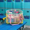 Mesh dry and wet separation large capacity swimming fitness bag