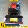 Household weeding and loosening soil tiller Multifunctional crawler agricultural rotary tiller Orchard greenhouse remote control tiller