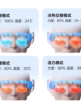 SKGK7冷热敷气囊点振眼部按摩仪