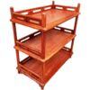 Rosewood desktop bogus rack teapot cradle tea set tea cup rack storage rack solid wood purple clay teapot placement rack storage rack