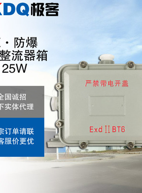 防爆镇流器箱125W接线箱防腐箱灯具整流器箱金卤灯钠灯防爆接线盒