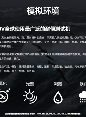 QUV紫外线加速耐候试验箱智能模拟太阳光老化试验耐气候测试仪器