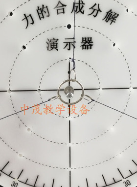 21026力的合成分解演示器高中学物理合力分力平行四边形木板教具