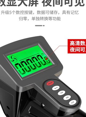 测距轮手推滚轮式测距仪量路车器机械数显户外滚动推尺工程测量尺