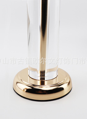 欧式玻璃水晶烛台浪漫烛光晚餐道具样板房软装装饰品复古蜡烛摆件