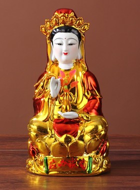 陶瓷南海观音佛像供奉家用观世音菩萨神像客厅摆件精品送礼吉祥