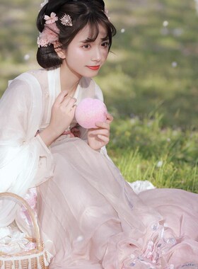 古风竹篮手提小花篮野餐藤编篮子古风摄影拍照道具汉服走秀插花