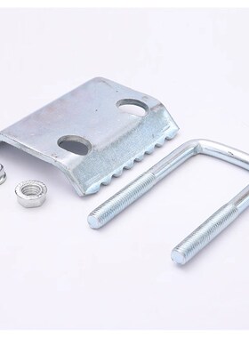 C型钢压板U型夹C型钢U型压板梁卡钢结构吊装配件梁夹U型管束直角