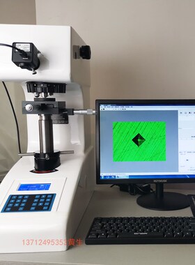 数显显微维氏硬度计HV-1000Z手动自动转塔薄小金属台式硬度测量仪