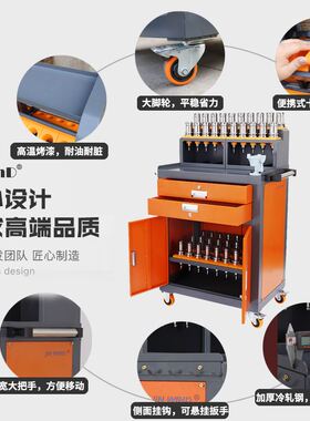 cnc加工中心工具柜数控管理刀具柜BT30装刀架HSK63刀柄收纳工具车