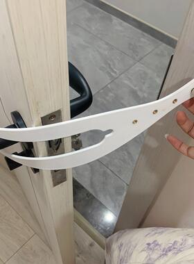 宠物留门缝神器猫咪进出门弹性门锁免打孔自由出入狗狗防开门卡扣