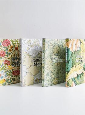 威廉莫里斯作品样板间客厅书房会所饰品摆件艺术画册绿色装饰真书