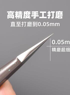 美容专用夹子粉刺夹去闭口镊子尖嘴夹痘痘工具细胞夹超尖细黑头夹