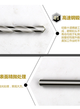 加长麻花钻头超长深孔木用木头木工打孔开孔2 3 4 5 6 7 8 9 10mm