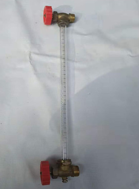 消防水池水箱简易液位显示器液位计有机玻璃管亚克力考克透明刻度