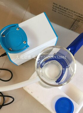 砂芯过滤装罝溶剂过滤器抽滤装置1000ml砂芯过滤器薄膜单联玻璃杯