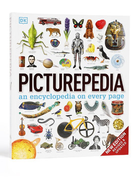 DK儿童百科全书 英文原版 The New Children's Encyclopedia  精美插图 空间地球环境生态图解百科