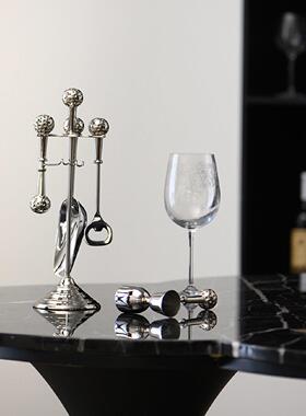 酒具开瓶器创意牛骨起瓶器样板间酒柜餐桌厨房吧台酒吧摆件装饰品