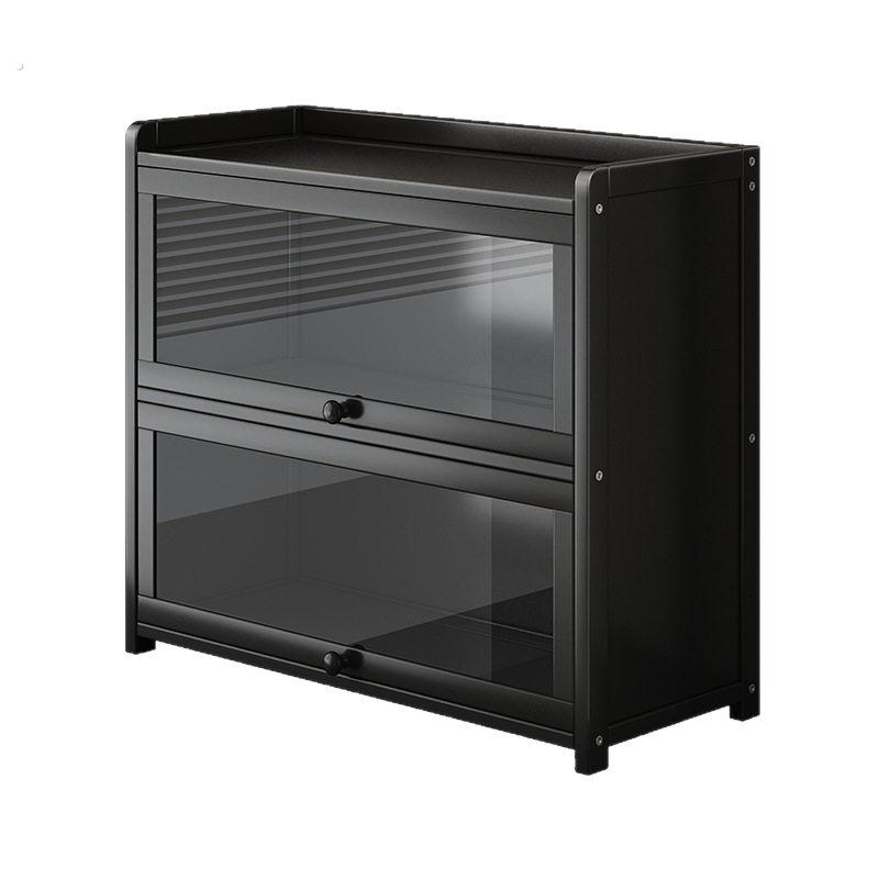 Desktop tea cup water cup coffee cup tea set storage table dustproof cabinet storage cup rack dining table countertop cup rack