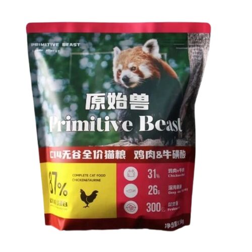 原始兽猫粮鲜肉全价幼成猫增肥发腮鸡肉牛肉鱼油牛磺酸英短蓝猫 - 图2