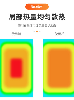 石墨烯散热片导热系数高适用于5G手机电脑平板降温神器石墨散热贴