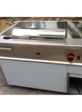EG-68A加厚带抽风1.2米日式电热铁板烧带抽风方形大型铁板烧设备