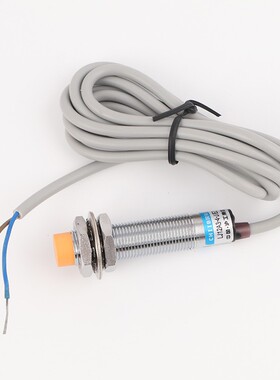 沪工接近开关LJ12A3-4-J/EZ二线交流常开220V电感式M12感应传感器