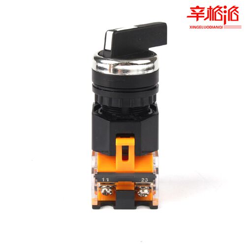 LA38/203 209B长柄三档旋钮自锁LA38-20XB31选择按钮旋转开关22mm - 图1