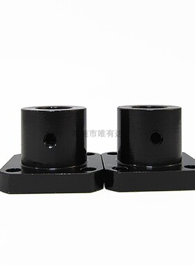 导向轴支座方法兰加厚光轴支撑座固定支撑座STHSBNLCKC45钢材质