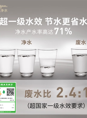 康丽根小黑龙RO反渗透净热一体机 厨下式即热净水器