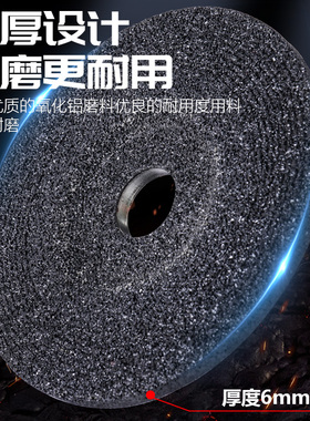 大白鲨磨片125/150/180角磨机打磨片铸铁金属手磨机厚树脂砂轮片