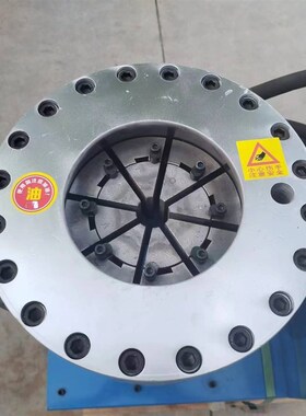 钢管缩管机全自动立卧两用压管机小型液压扣压机油压胶管束口机