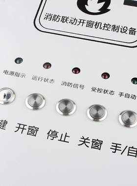消防联动控制箱 电动开窗器控制器 消防排烟窗通风控制箱