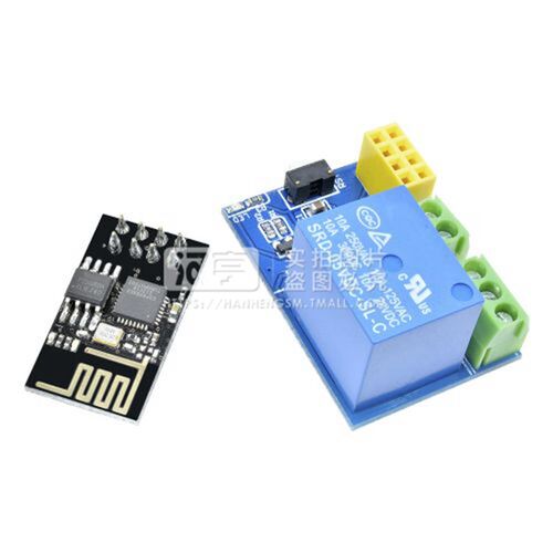 WIFI继电器模块手机无线远程控制器 5V ESP01S 二次开发 可控220v - 图0