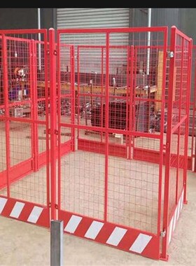 塔吊围栏基坑临边防护栏施工隔离围挡配电箱防护棚工地安全防护网