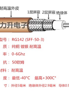 射频线连接线SMA母头转SMA公头高频线转接线6G延长线SMA-J转SMA-K