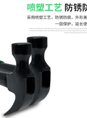 套筒小锤子迷你羊角锤家用铁锤榔头钢锤手锤木工锤一体锤拔钉锤