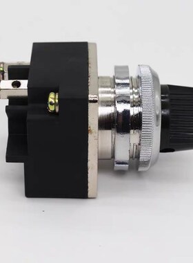 LS2-2/3主令选择按钮开关3三档旋钮4只脚开孔30MM 2档3档转换位
