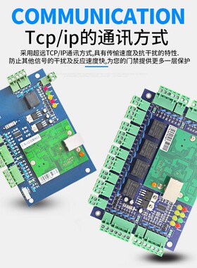 微耕门禁控制器WG2051考勤WG2052手机APP门禁板联网双门刷卡网络