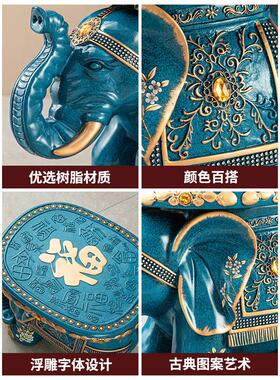 大2109-2象凳子进门户件换鞋凳新中式玄关落地客装厅大入摆电视柜