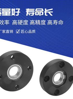 哈昶法兰轴承座组件单轴承型圆形钢制带座轴承固定座BGRA SBARA