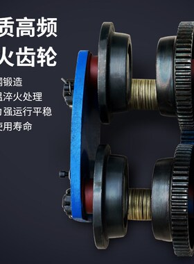沪工提升机专用手推跑车1吨T单轨小车工字钢滑轮电动葫芦轨道滑车