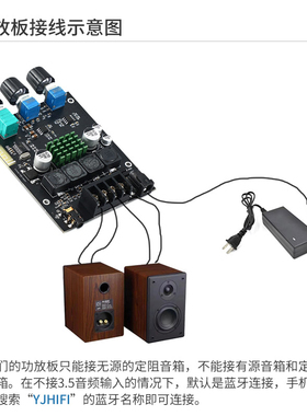 D50E  TPA3116 2.0数字带音调立体声发烧HiFi蓝牙5.0功放板50W*2