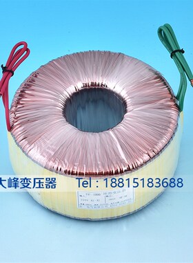 纯铜线1000W 220V转220V 380V 110V 60V 环牛变压器 环形变压器