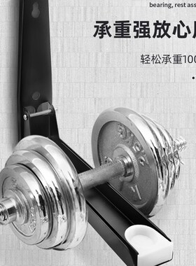 微波炉架壁挂式厨房不锈钢架子微波炉烤箱置物架支架托架挂墙黑色